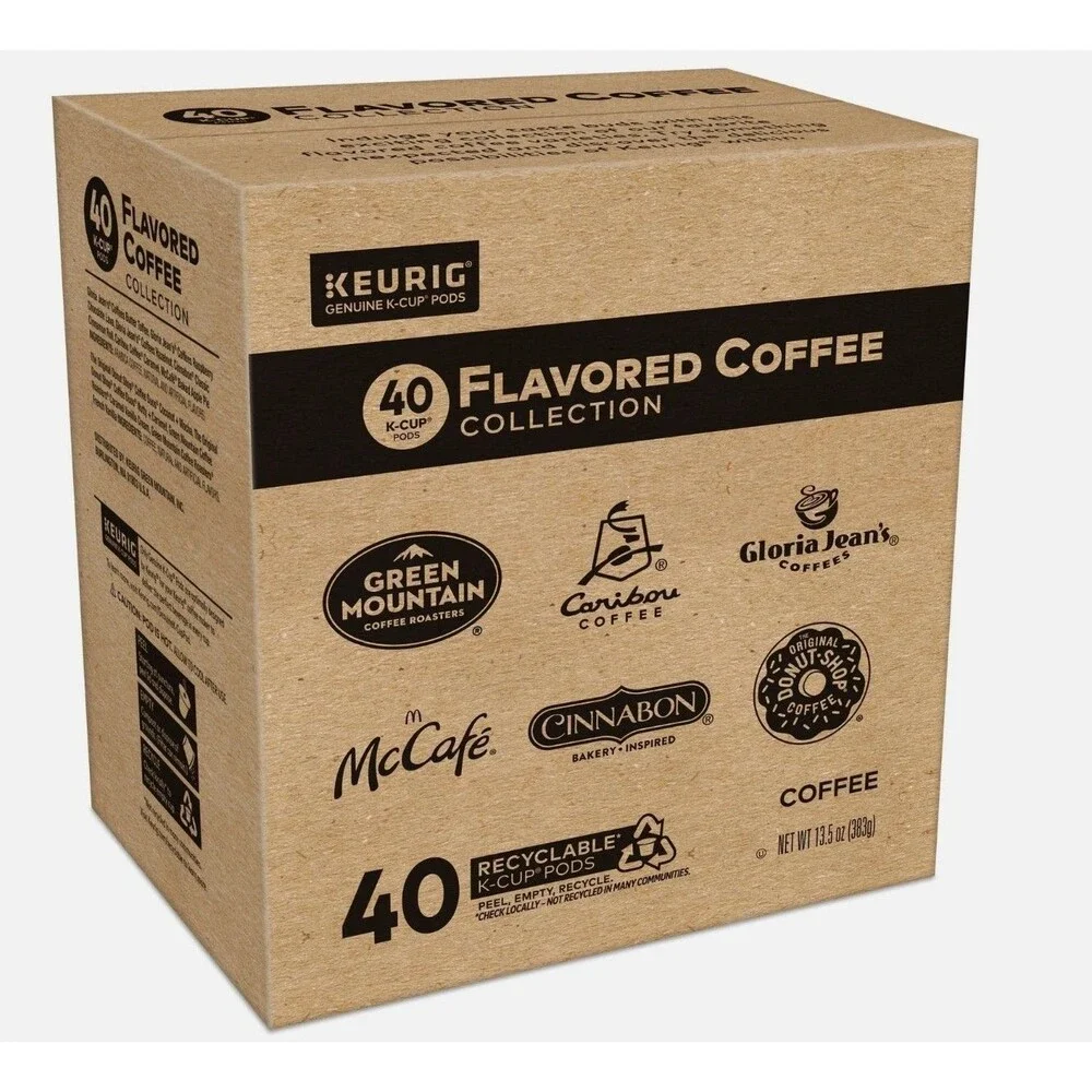 Keurig Flavored Coffee Collection K-Cup Pods 80 Count 2 Pack NEW